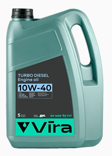 Олива Vira Turbo Diesel CF/SL 10W40 5л